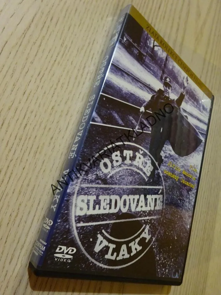 OSTŘE SLEDOVANÉ VLAKY, DVD FILM