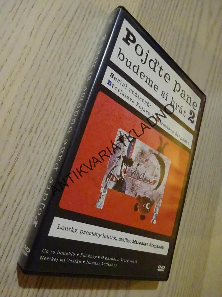POJĎTE PANE BUDEME SI HRÁT 2., DVD FILM