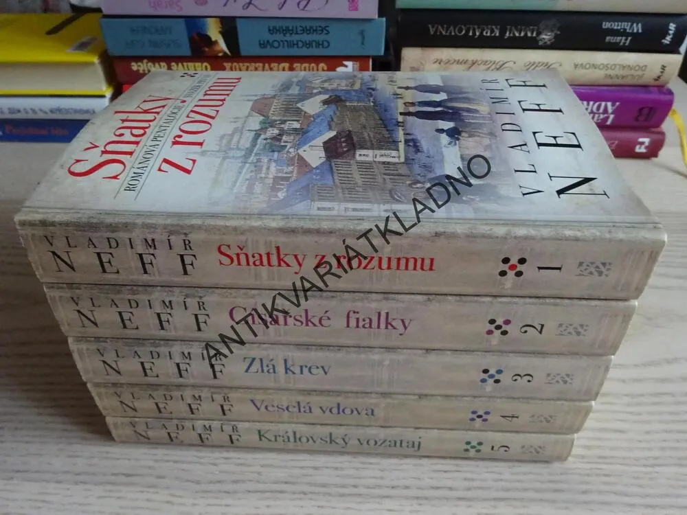 ROMÁNOVÁ PENTALOGIE SŇATKY Z ROZUMU, 1-5, VLADIMÍR NEFF, **an