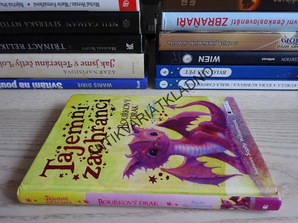 TAJEMNÍ ZACHRÁNCI, BOUŘKOVÝ DRAK, PAULA HARRISONOVÁ, **an