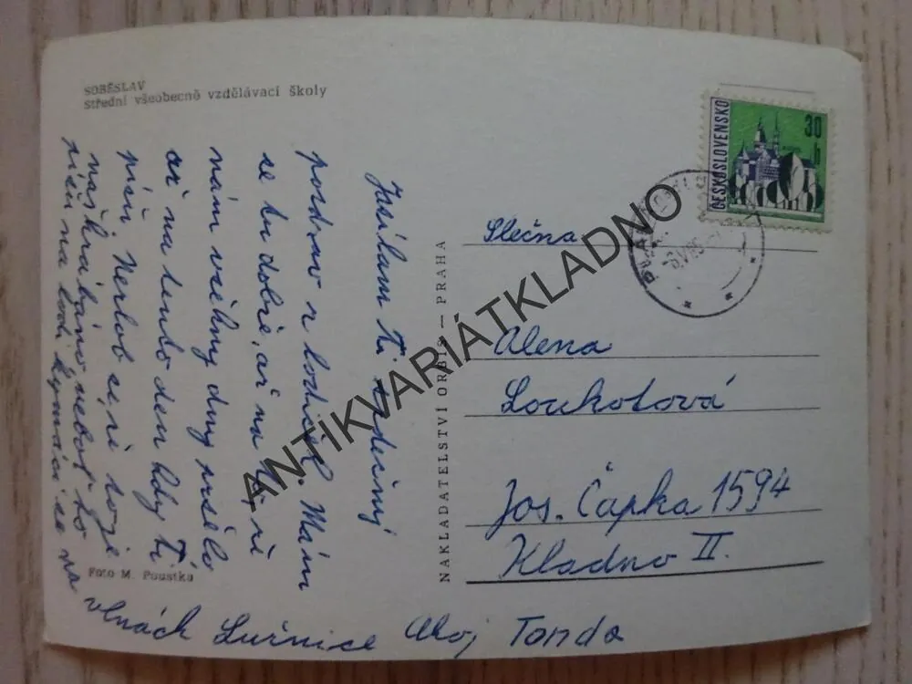 SOBĚSLAV, STŘEDNÍ VŠEOBECNĚ VZDĚLÁVACÍ ŠKOLY, 1957, OKRES TÁBOR