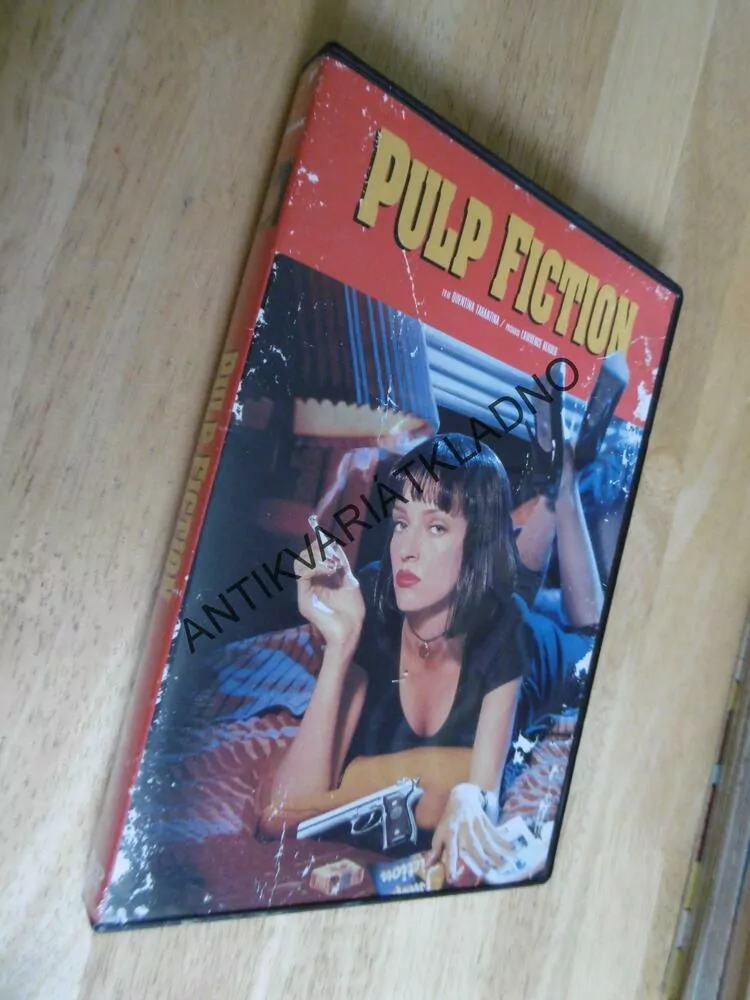 PULP FICTION, TARANTINO, TRAVOLTA, DVD FILM