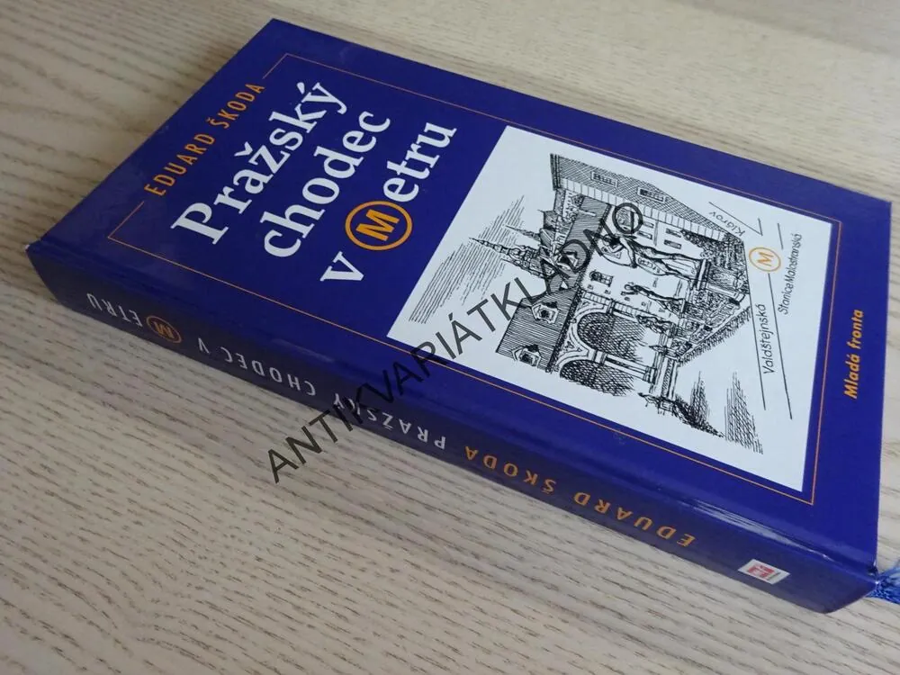 PRAŽSKÝ CHODEC V METRU, PRAHA, EDUARD ŠKODA, **an