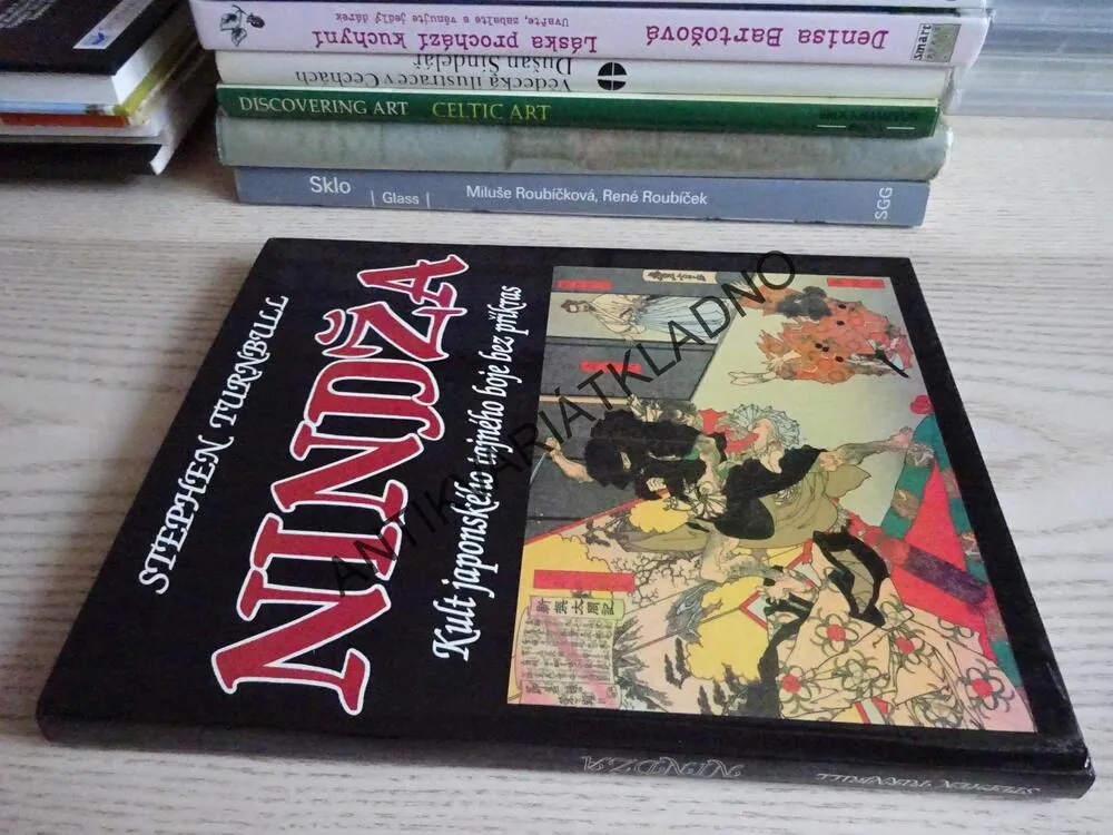 NINDŽA, KULT JAPONSKÉHO TAJNÉHO BOJE BEZ PŘÍKRAS, STEPHEN TURNBULL, **an
