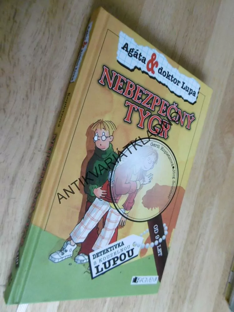NEBEZPEČNÝ TYGR, DETEKTIV AGÁTA,KOPIETZOVÁ, bez lupy, **an