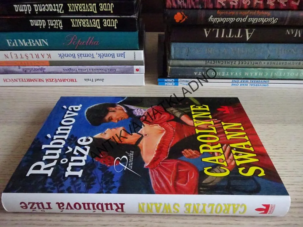 RUBÍNOVÁ RŮŽE, CAROLYNE SWANN, **an