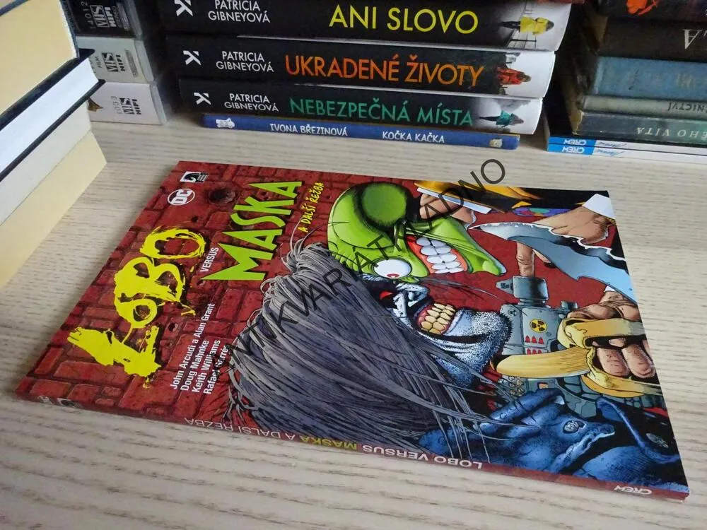 LOBO VERSUS MASKA A DALŠÍ ŘEŽBA, KOMIKS DC COMICS,**an