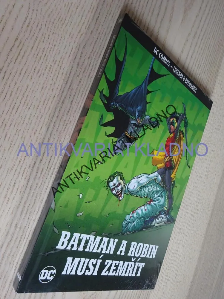 BATMAN A ROBIN MUSÍ ZEMŘÍT, KOMIKS DC COMICS, **an