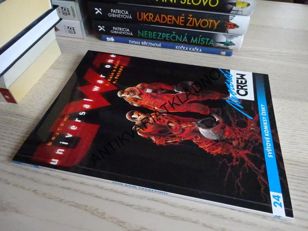 UNIVERSAL WAR ONE, 3. KAIN A ÁBEL, 4. POTOPA, MODRÁ CREW 24., **an