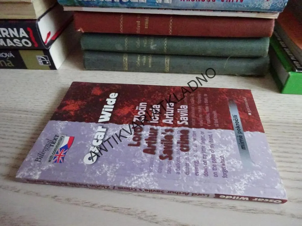 LORD ARTHUR SAVILE'S CRIME, ZLOČIN LORDA ARTHURA SAVILA, OSCAR WILDE, **an