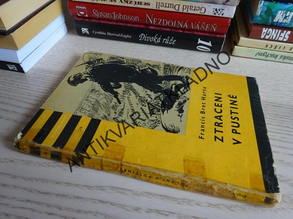 KOD 25 - ZTRACENI V PUSTINĚ, FRANCIS BRET HARTE, BURIAN, **an