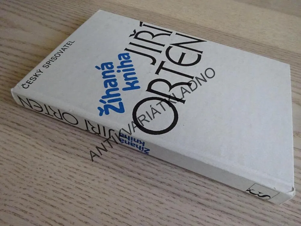ŽÍHANÁ KNIHA, JIŘÍ ORTEN