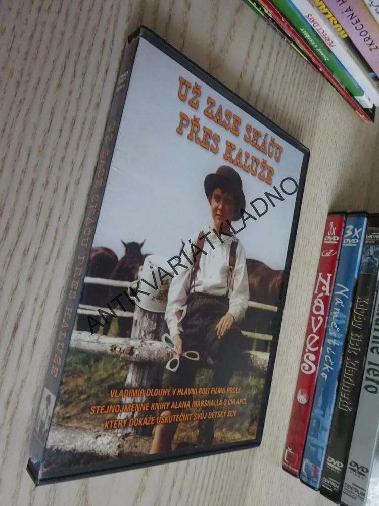 UŽ ZASE SKÁČU PŘES KALUŽE, DVD FILM ČR