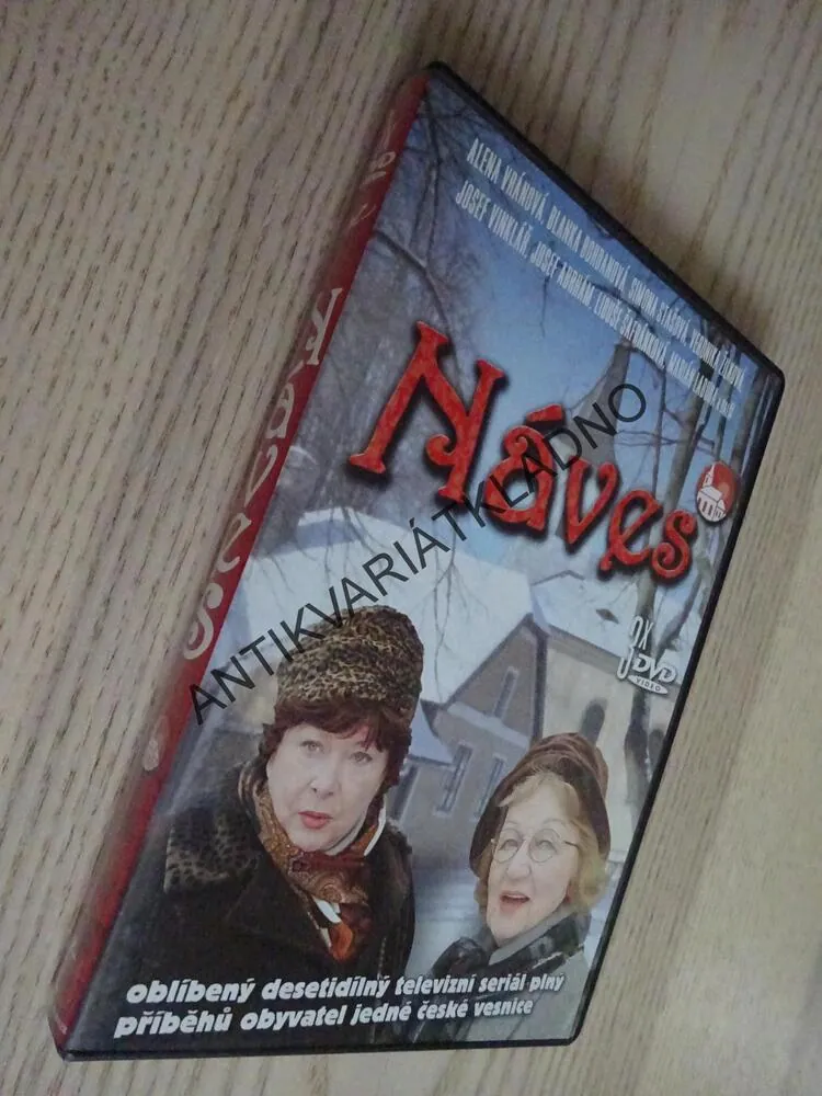 NÁVES, 3X DVD FILM  ČR SERIÁL