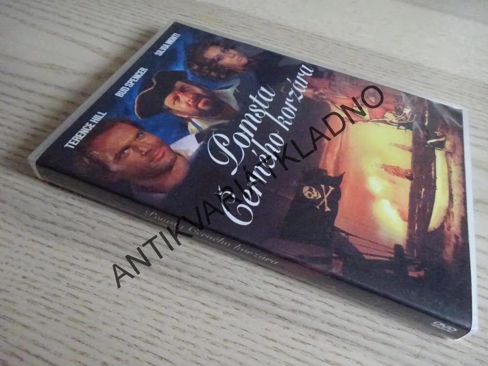 POMSTA ČERNÉHO KORZÁRA, DVD FILM