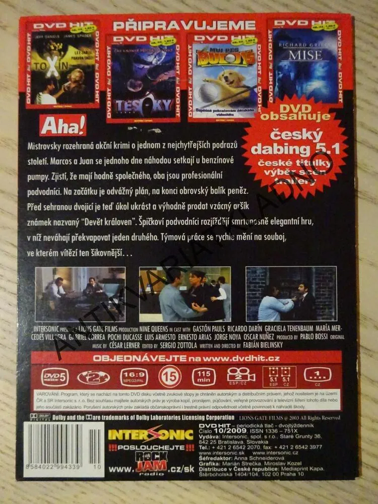 PODRAZ, DVD FILM