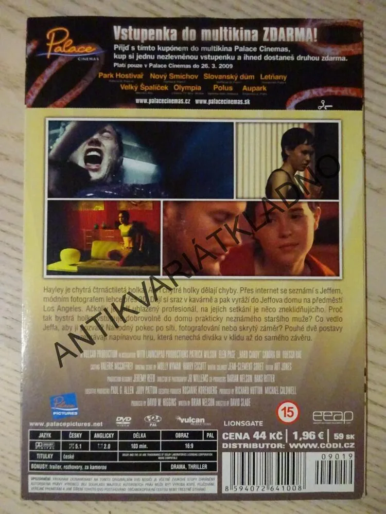 V PASTI, DVD FILM