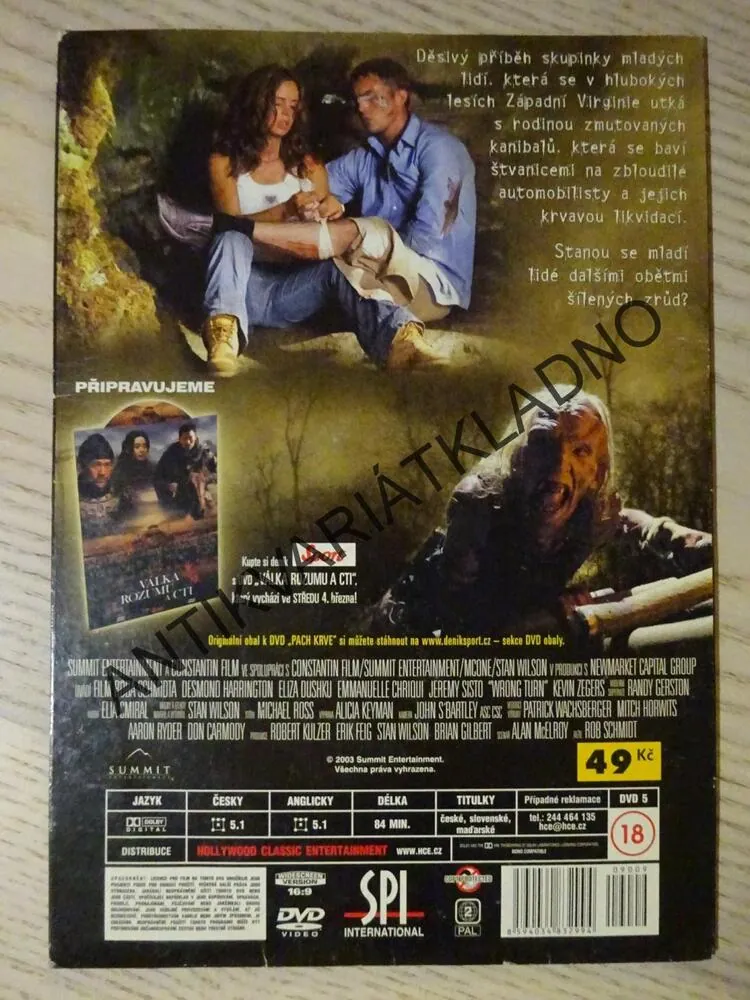PACH KRVE, DVD FILM HOROR