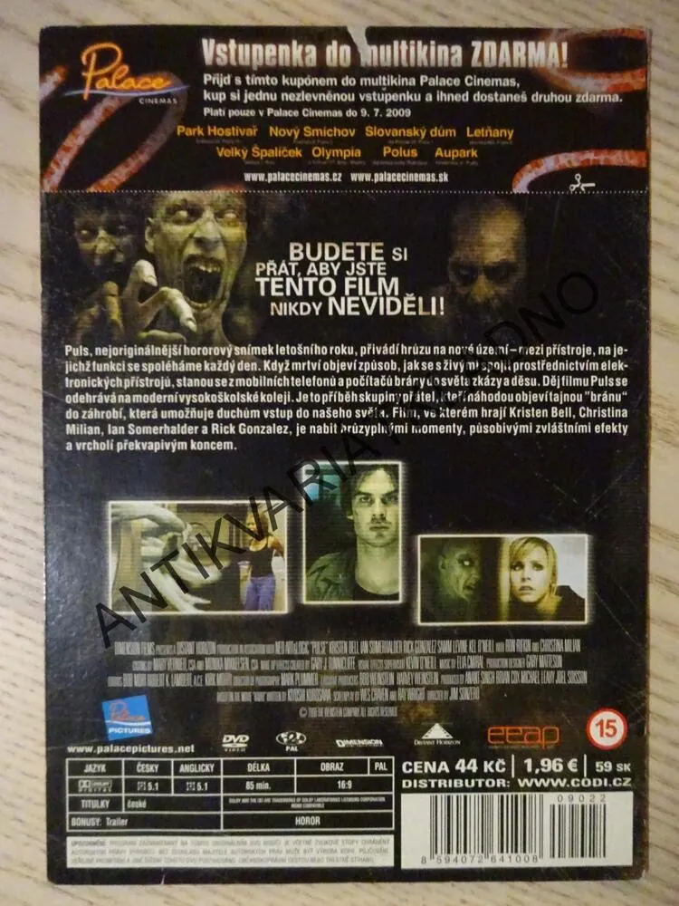 PULS, DVD FILM HOROR