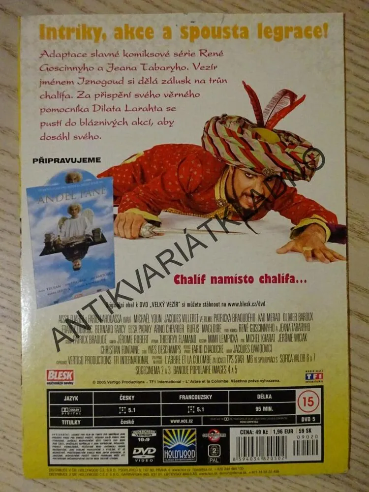VELKÝ VEZÍR, DVD FILM