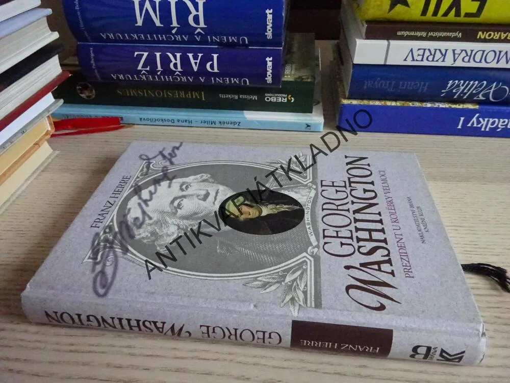 GEORGE WASHINGTON, PREZIDENT U KOLÉBKY VELMOCI, FRANZ HERRE, **an
