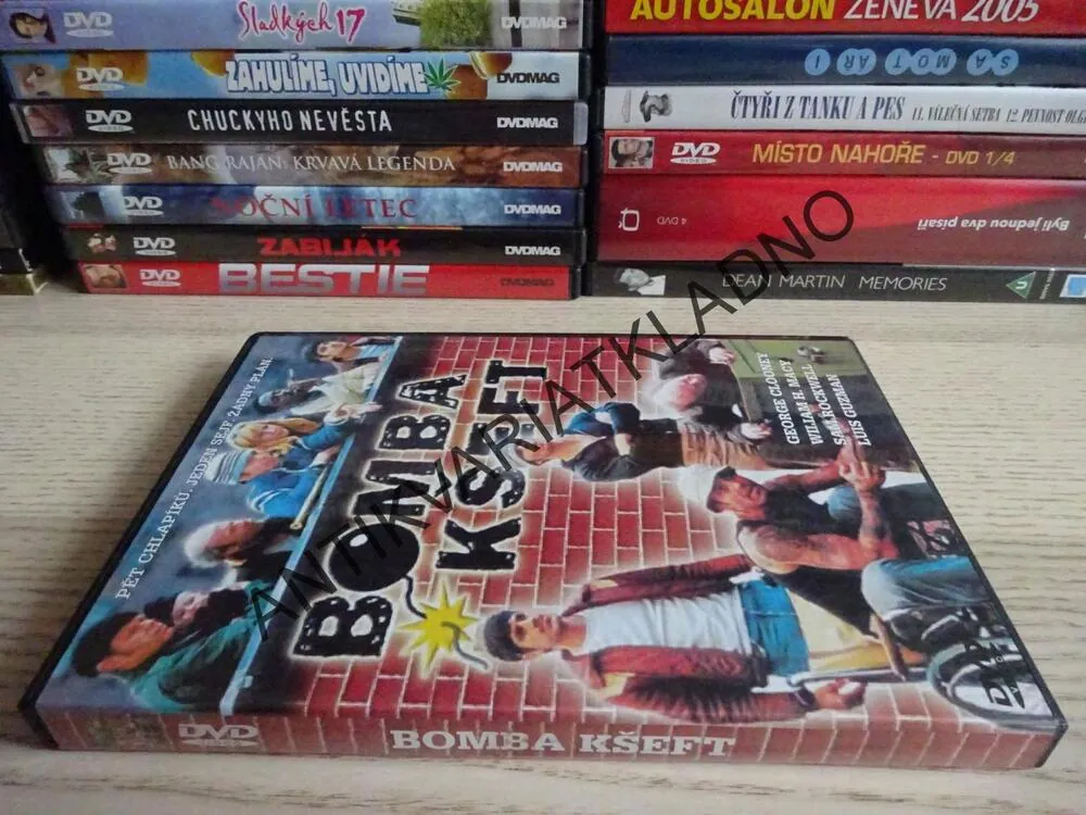 BOMBA KŠEFT, GEORGE CLONNEY, DVD FILM
