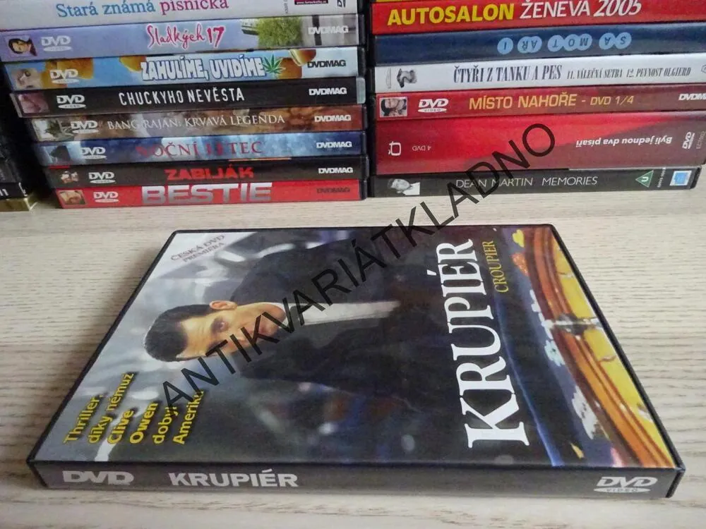 KRUPIÉR, CLIVE OWEN,   DVD FILM