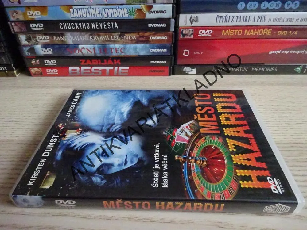 MĚSTO HAZARDU, KIRSTEN DUNST, JAMES CAAN, DVD FILM