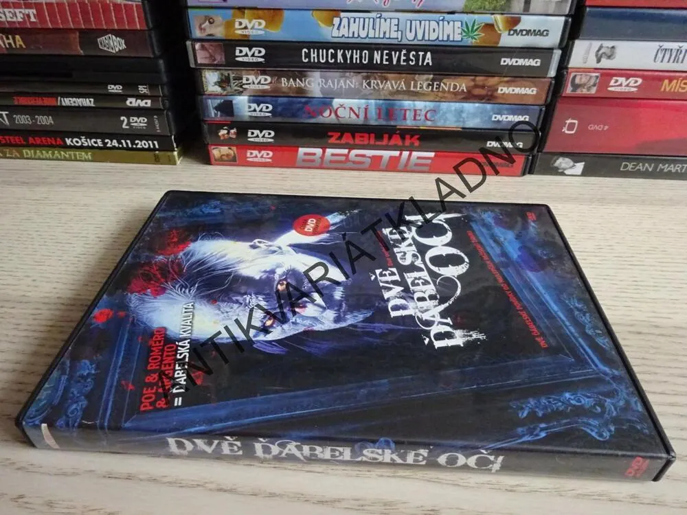 DVĚ ĎÁBELSKÉ OČI, DVD FILM HOROR