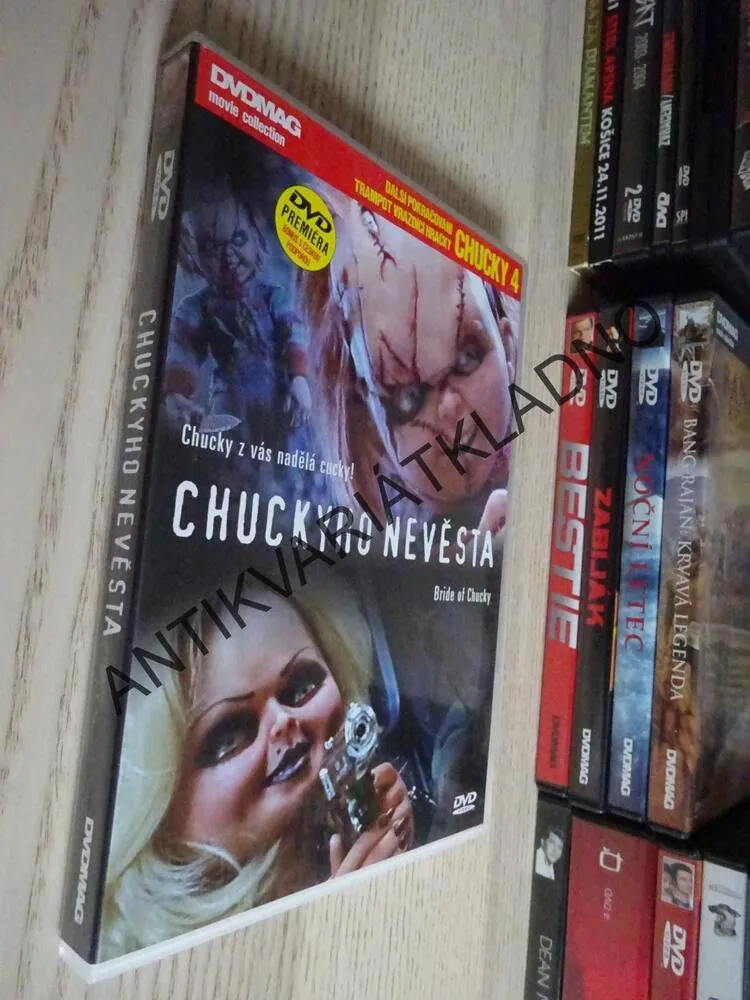 CHUCKYHO NEVĚSTA, DVD FILM HOROR