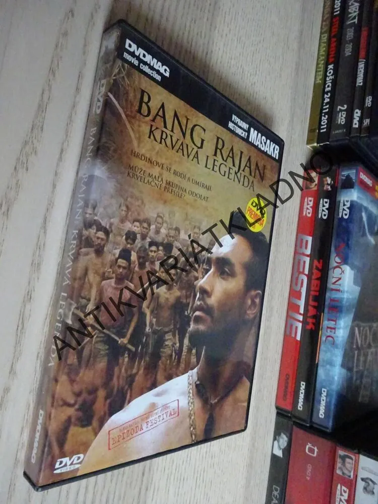 BANG RAJAN, KRVAVÁ LEGENDA, DVD FILM