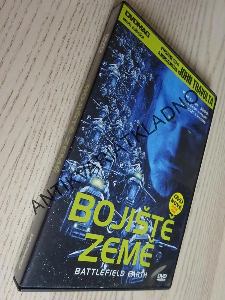 BOJIŠTĚ ZEMĚ, JOHN TRAVOLTA, DVD FILM