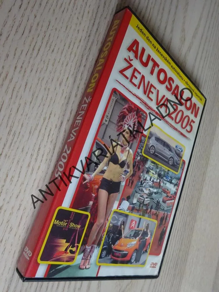 AUTOSALON ŽENEVA 2005, DVD FILM