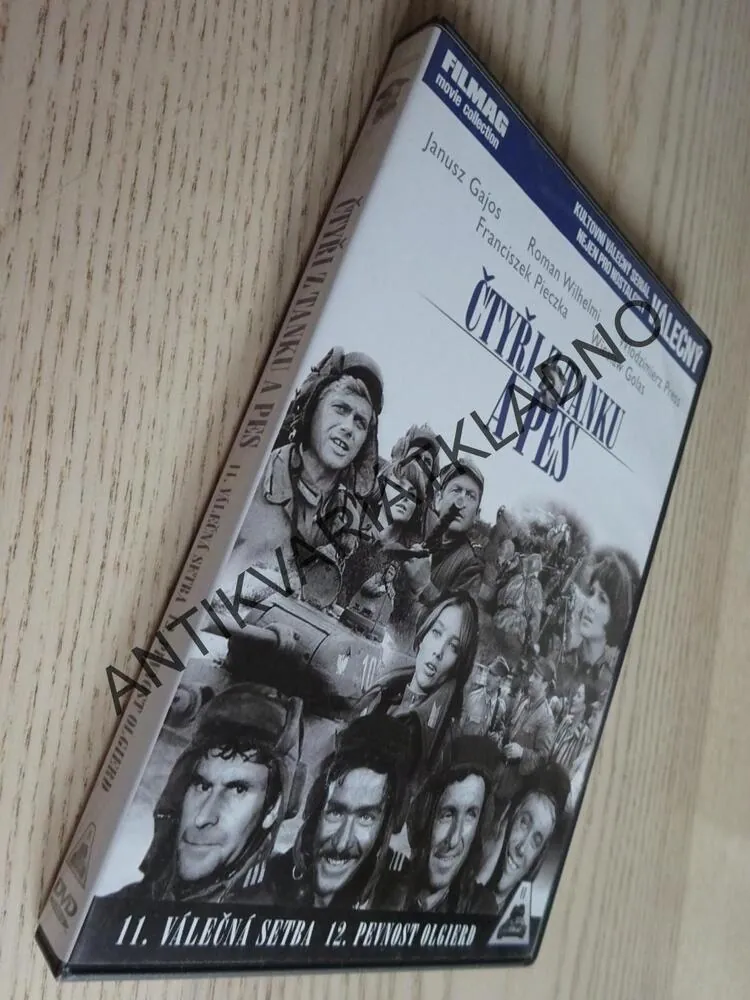 ČTYŘI Z TANKU A PES, DVD FILM ČR