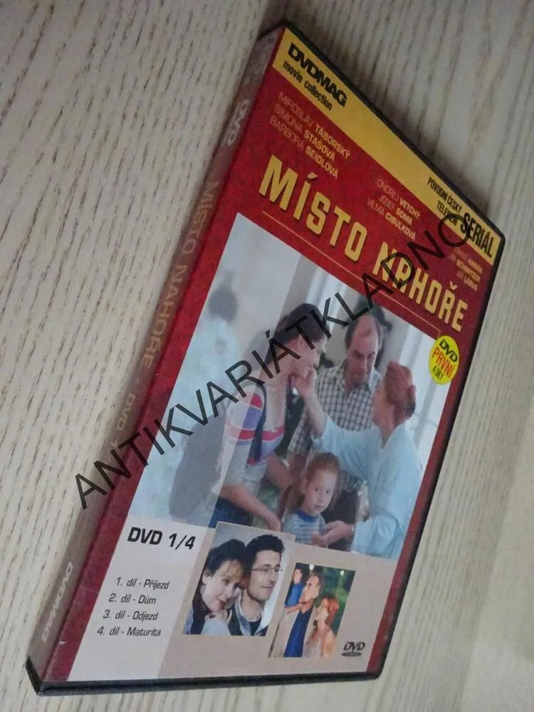 MÍSTO NAHOŘE 1., DÍLY 1-4., DVD FILM SERIÁL