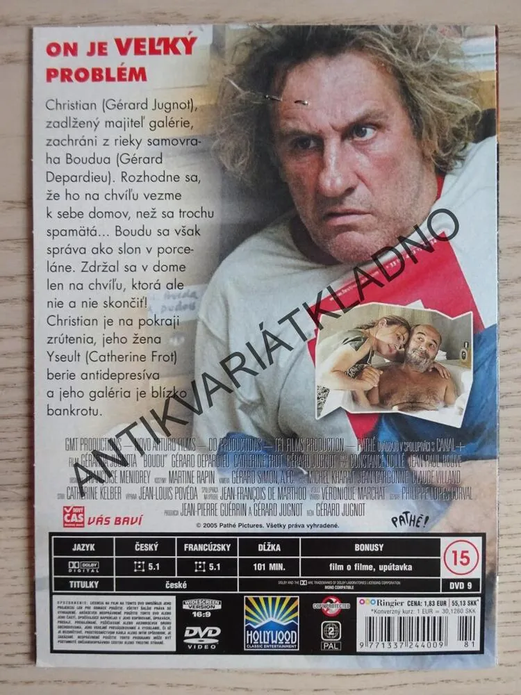 VANDRÁK, DEPARDIEU, JUGNOT, FROT, DVD FILM