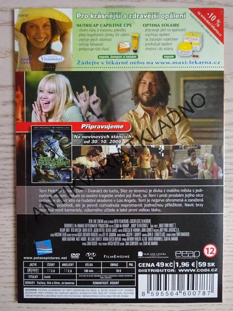 NIKDY TO NEZDÁVEJ, DVD FILM 