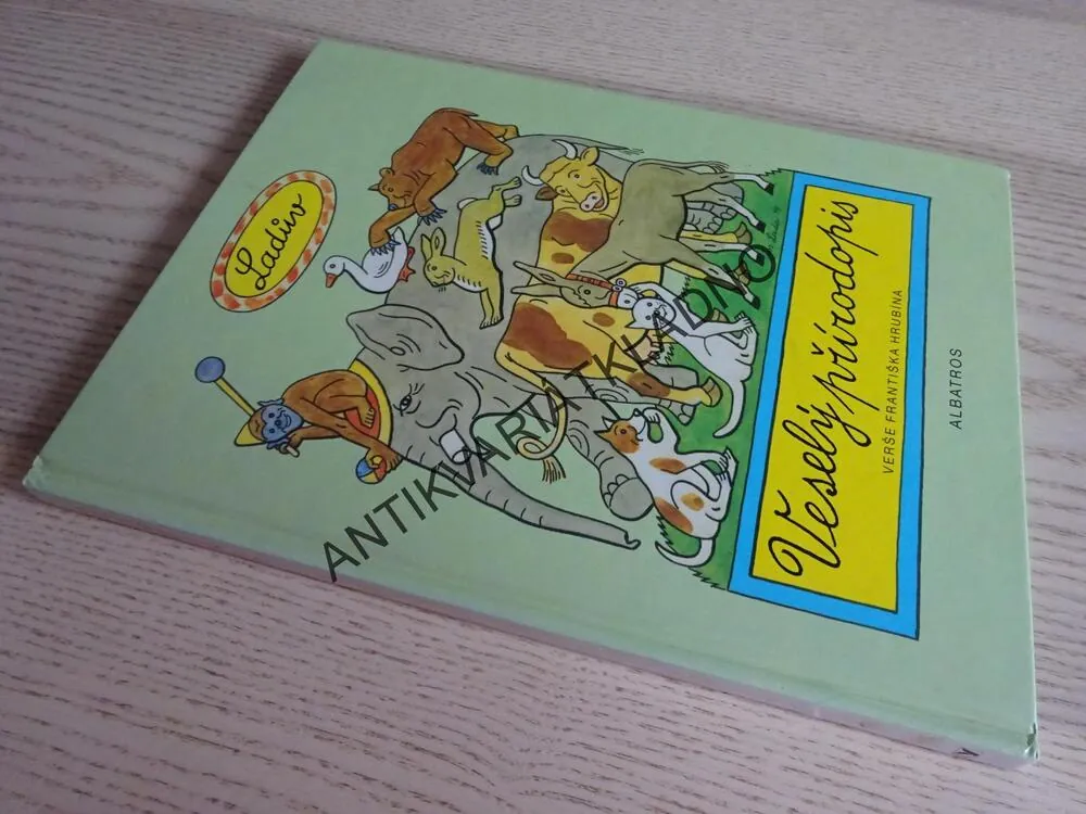 LADŮV VESELÝ PŘÍRODOPIS, UČEBNICE, JOSEF LADA, FRANTIŠEK HRUBÍN, 1999, **an