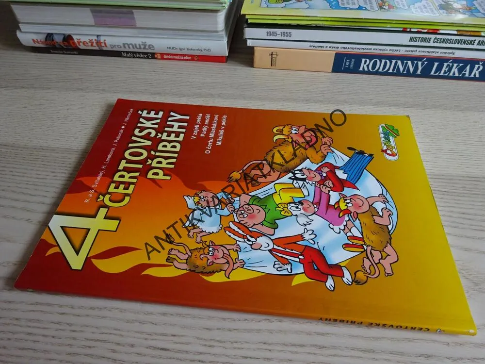 4 ČERTOVSKÉ PŘÍBĚHY, ČTYŘLÍSTEK, JAROSLAV NĚMEČEK, LAMKOVÁ, POBORÁK