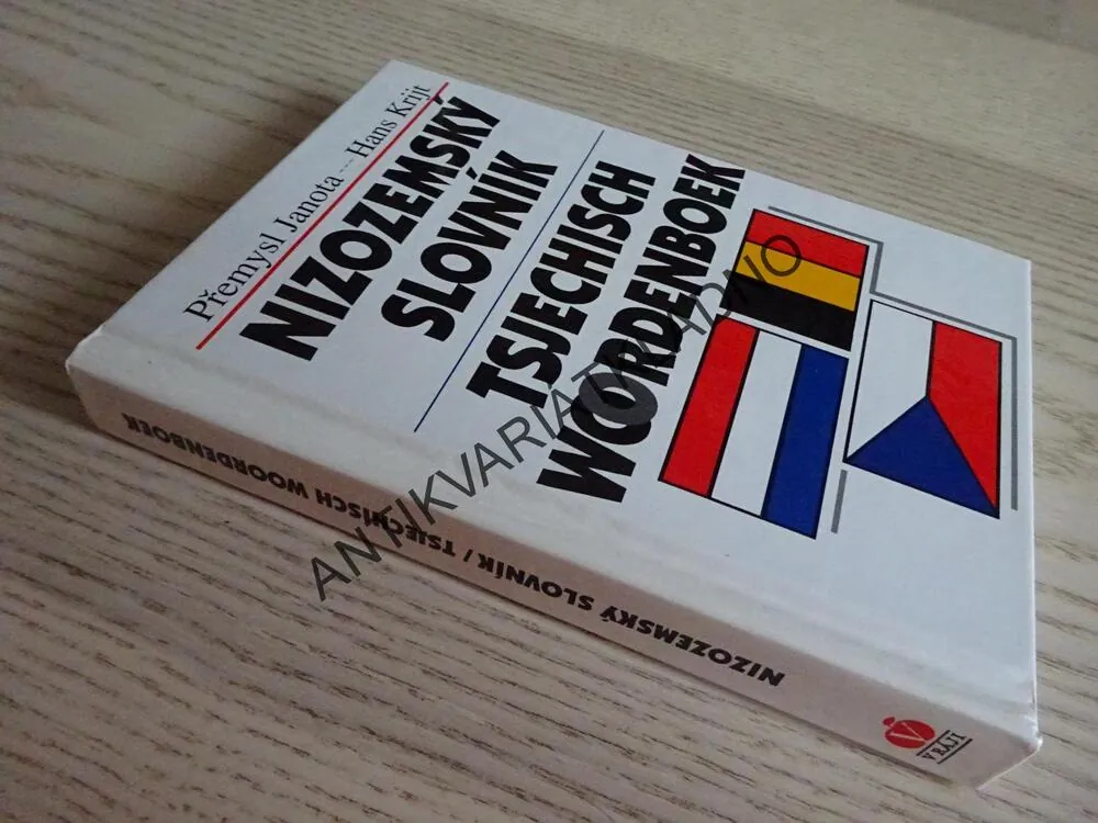 NIZOZEMSKÝ SLOVNÍK, TSJECHISCH WOORDENBOEK, PŘEMYSL JANOTA, HANS KRIJT, **an 