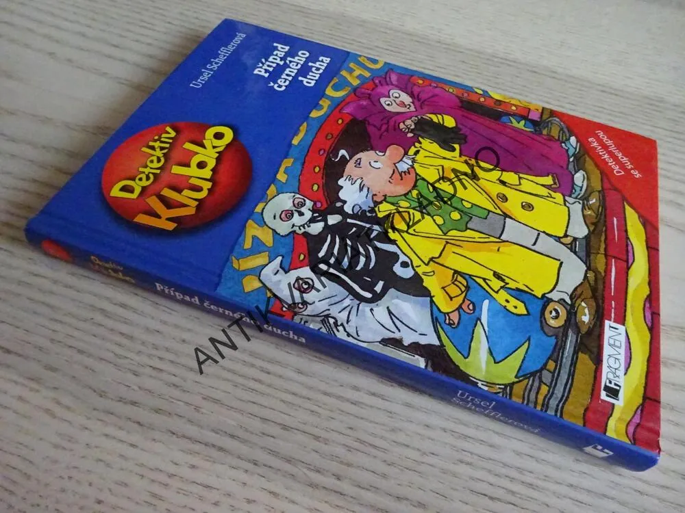 DETEKTIV KLUBKO, PŘÍPAD ČERNÉHO DUCHA, SCHEFF, **an