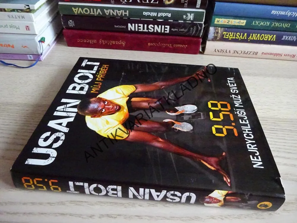 USAIN BOLT, 9.58, **an