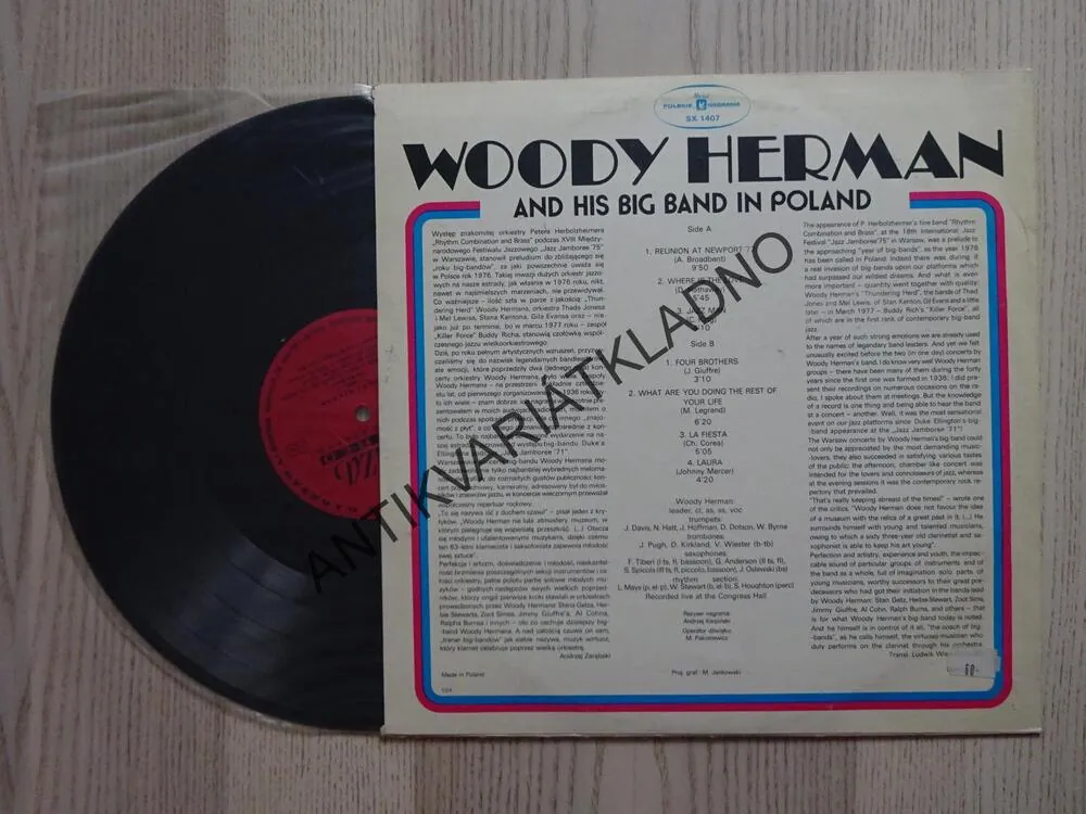 WOODY HERMAN AND HIS BIG BAND , LP