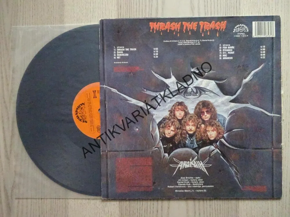 ARAKAIN, TRASH THE TRASH, LP