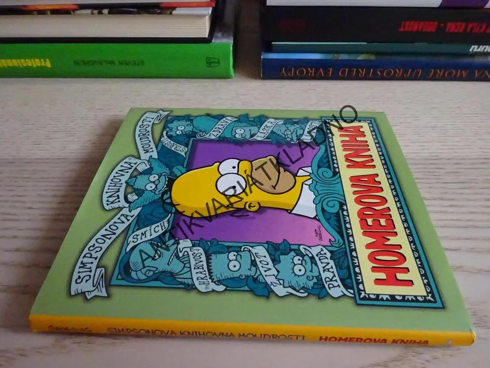 HOMEROVA KNIHA, SIMPSONOVA KNIHOVNA MOUDROSTI, SIMPSONOVI, **an