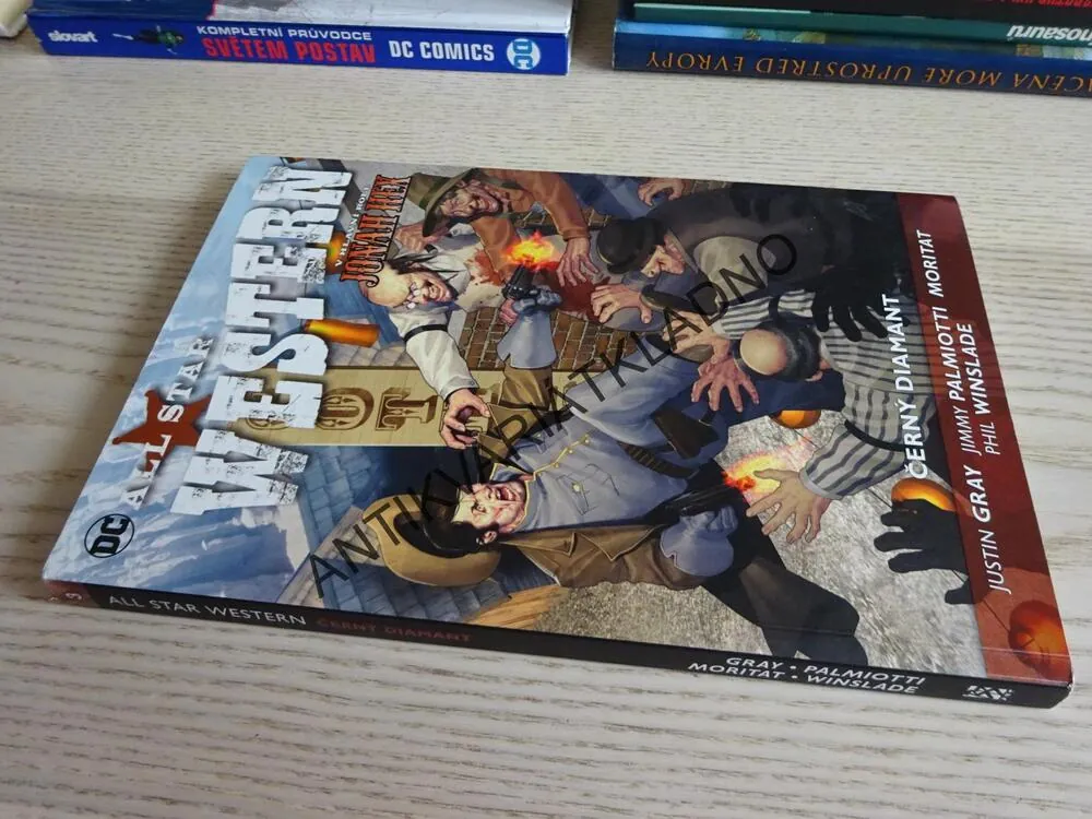 WESTERN, JONAH HEX, ČERNÝ DIAMANT, KOMIKS DC COMICS,**an