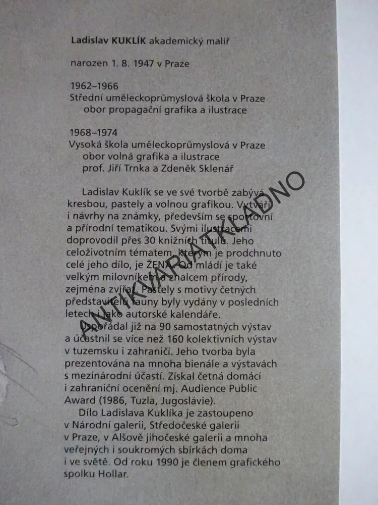 FANTASY, LADISLAV KUKLÍK, **an