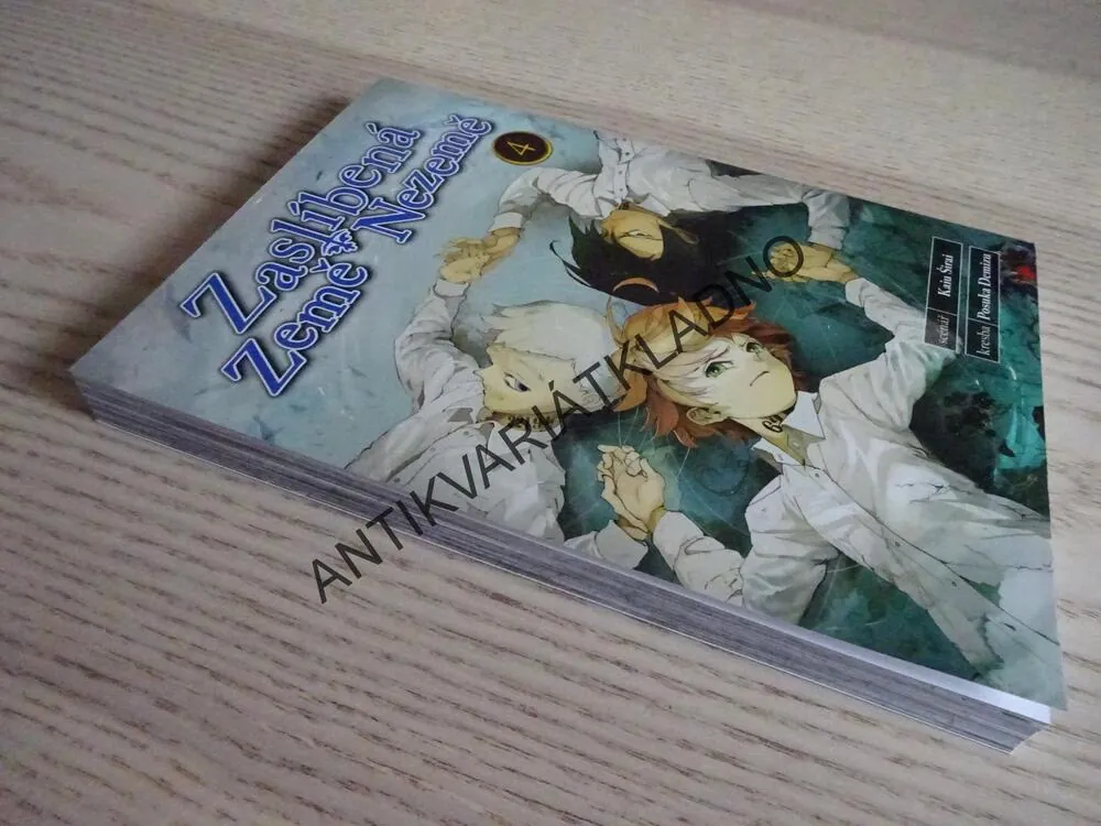 ZASLÍBENÁ ZEMĚ NEZEMĚ 4, MANGA KOMIKS, **an