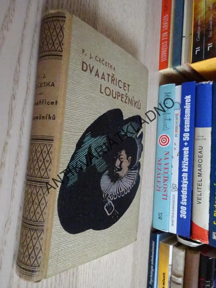 DVA A TŘICET LOUPEŽNÍKŮ, FRANTIŠEK ČEČETKA, **an
