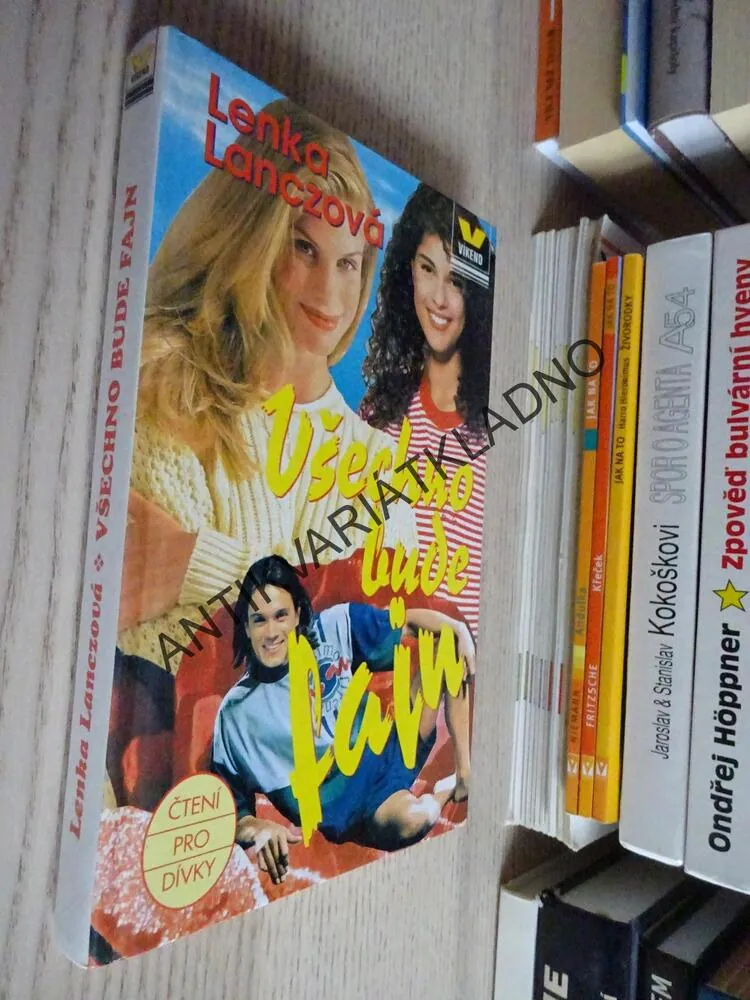 VŠECHNO BUDE FAJN, LENKA LANCZOVÁ, **an
